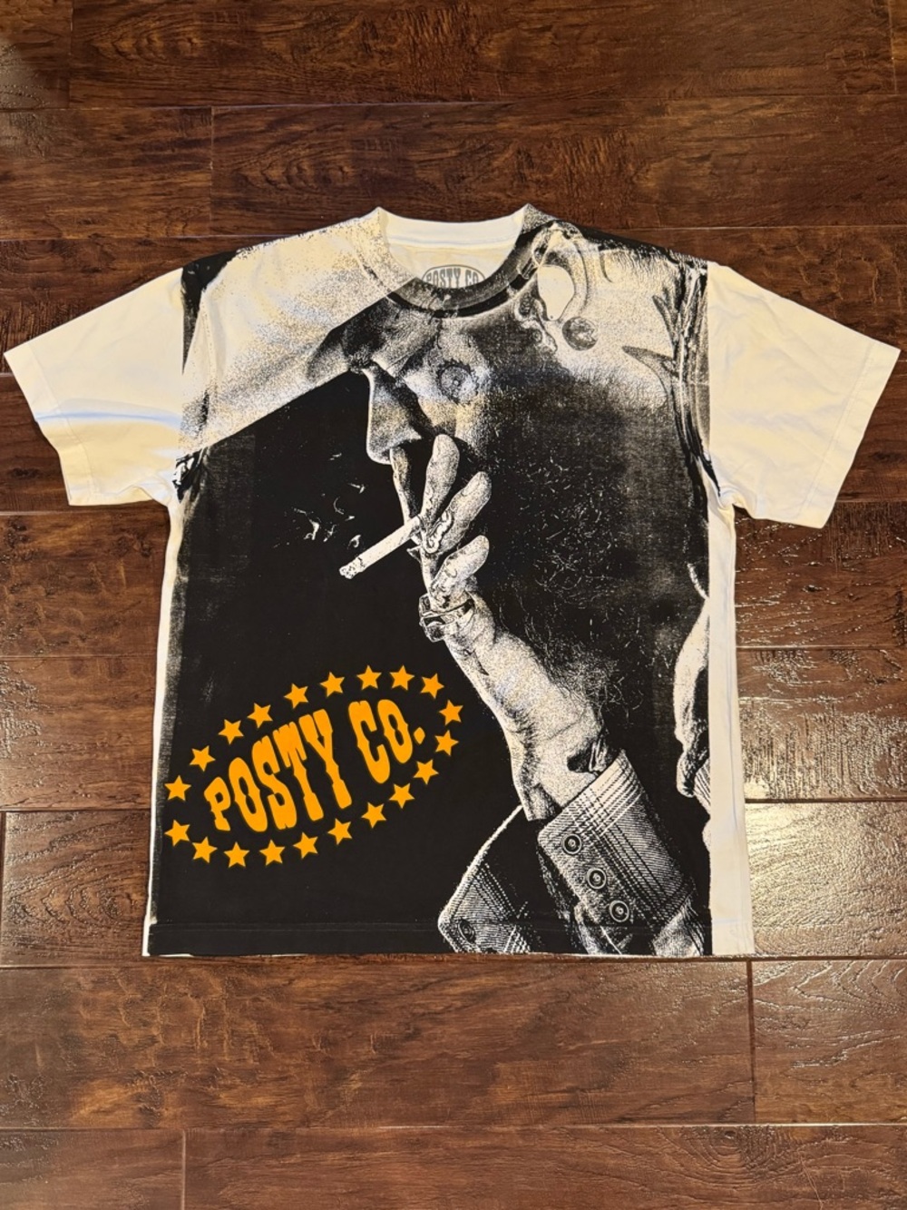 NWOT Post Malone "The Big Ass Stadium Tour" T-Shirt All Over Print Size Large